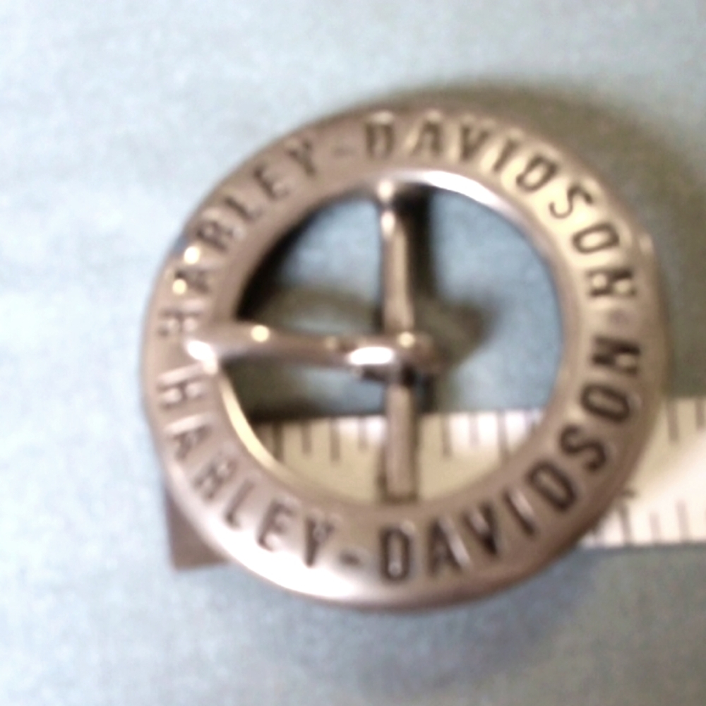 Harley-Davidson Metallic Gray Belt Buckle